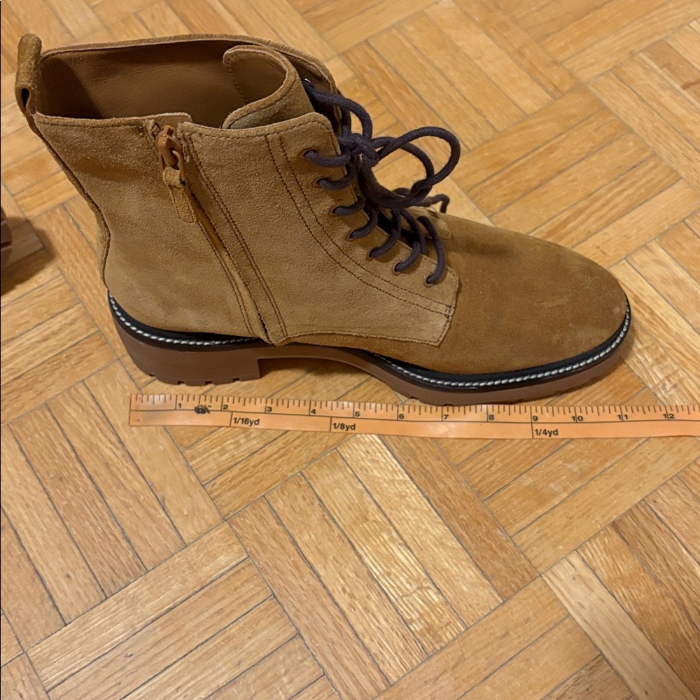Tory Burch Lace-Up Boots NWOT - Picture 11 of 16